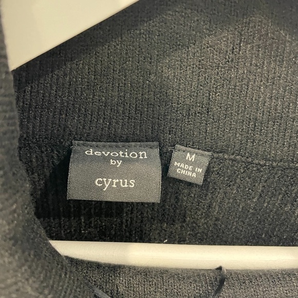 Devotion by cyrus Cowlneck Ribbed Tunic Sweater - Picture 5 of 7